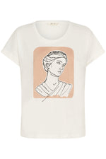 Lumilla t-shirt blush greek