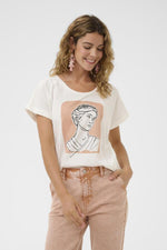 Lumilla t-shirt blush greek