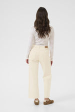 Natalia 7/8 straight twill natural sand