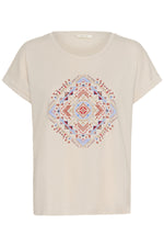 Wrikki t-shirt red aztec