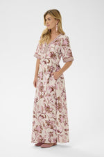 Tiah maxi dress pink flower