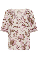 Tiah blouse pink flower