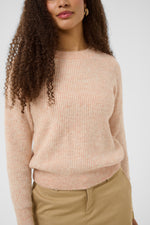 Sienna pull pink sand melange