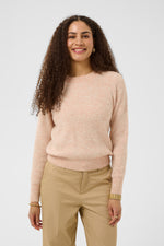 Sienna pull pink sand melange