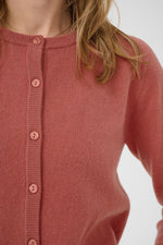 Mela cardigan mauvewood