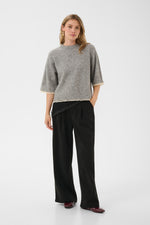 Kibana lace pullover lichtgrijs, roze of bruin