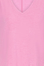 Rebel t-shirt lurex wild orchid