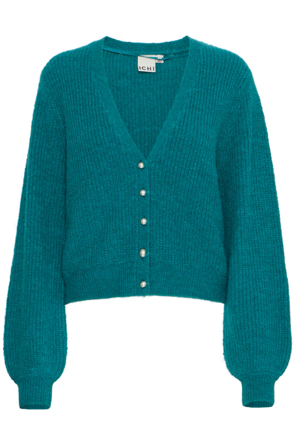 Marin cardigan green blue slate