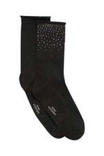 Simina socks black silver