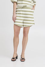 Ocie short tea stripe