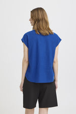 Linno SS top sodalite blue