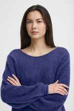Bergie pull patriot blue