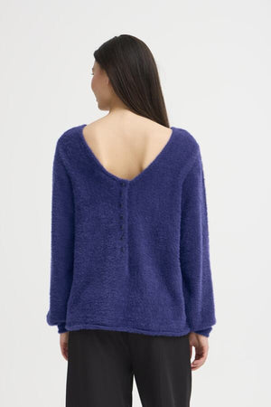 Bergie pull patriot blue