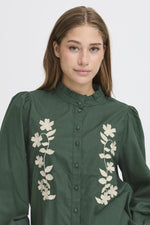 Zarola shirt pineneedle