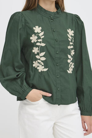 Zarola shirt pineneedle