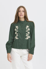 Zarola shirt pineneedle