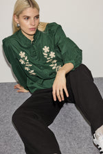 Zarola shirt pineneedle