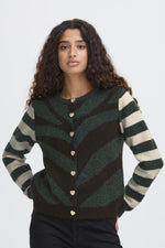 Livoni cardigan pineneedle