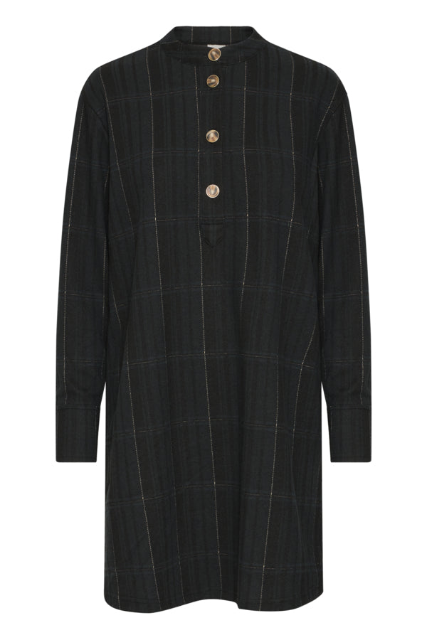 Kate Wooly dress black/green