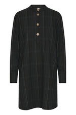 Kate Wooly dress black/green