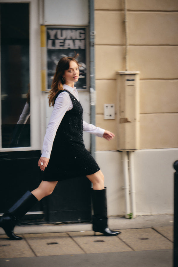 Ninky dress overgooier