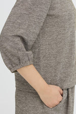 Danice top silver mink