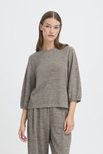 Danice top silver mink