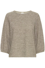 Danice top silver mink