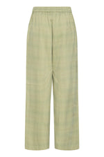 Jolie pant green check