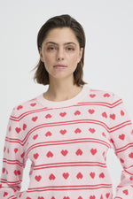 Brielle pull teaberry