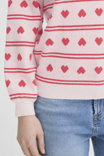 Brielle pull teaberry