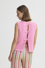 Dotties waistcoat wild orchid