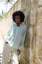 Katya shirt greenbriar