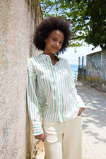 Katya shirt greenbriar