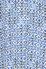 Marrakech short dress sodalite blue