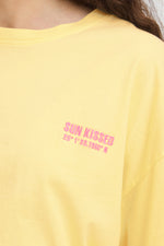 Nica t-shirt mellow yellow