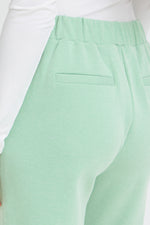 Kate pique pant light grass green