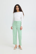 Kate pique pant light grass green