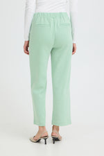 Kate pique pant light grass green