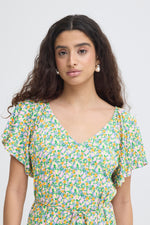 Aya mididress multi flower