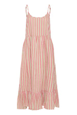 Foxa midi dress azalea stripe