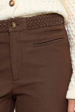 Kate denim pant chicory coffee