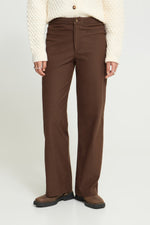 Kate denim pant chicory coffee