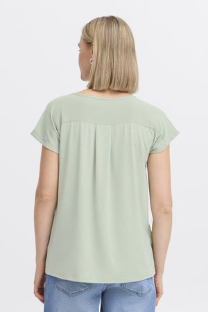 Zawov blouse frosty green