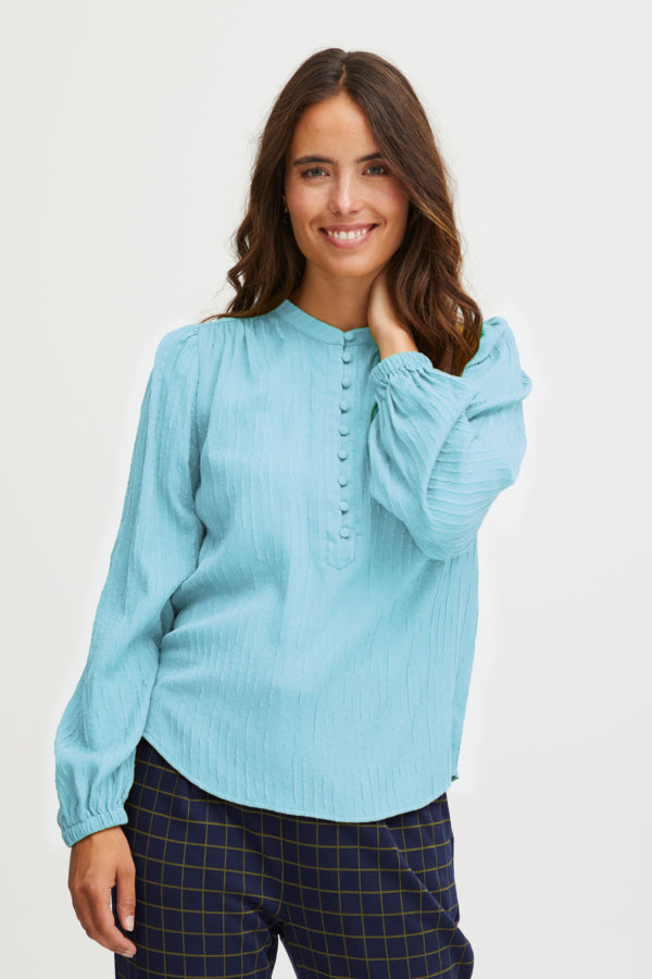Judy blouse ethereal blue