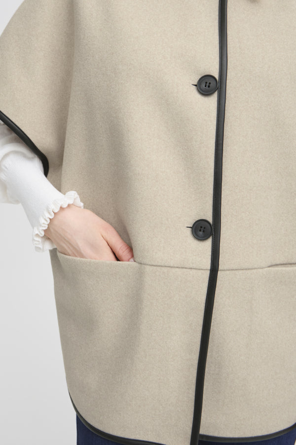 Elisabeth waistcoat limestone