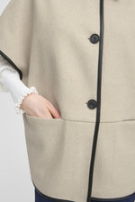 Elisabeth waistcoat limestone