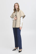 Elisabeth waistcoat limestone