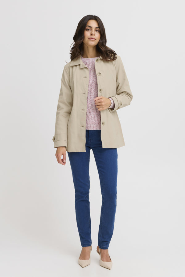 Trina trenchcoat oxford tan