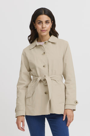 Trina trenchcoat oxford tan